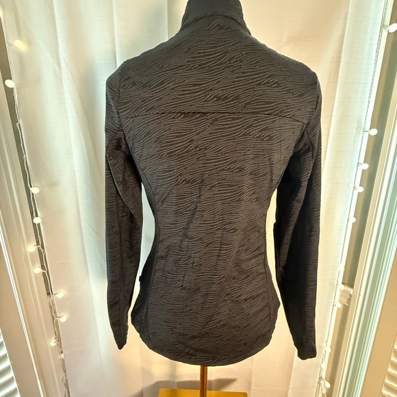 Mondetta Activewear Full-Zip Jacket Black Stripe Women’s Small - Picture 2 of 8